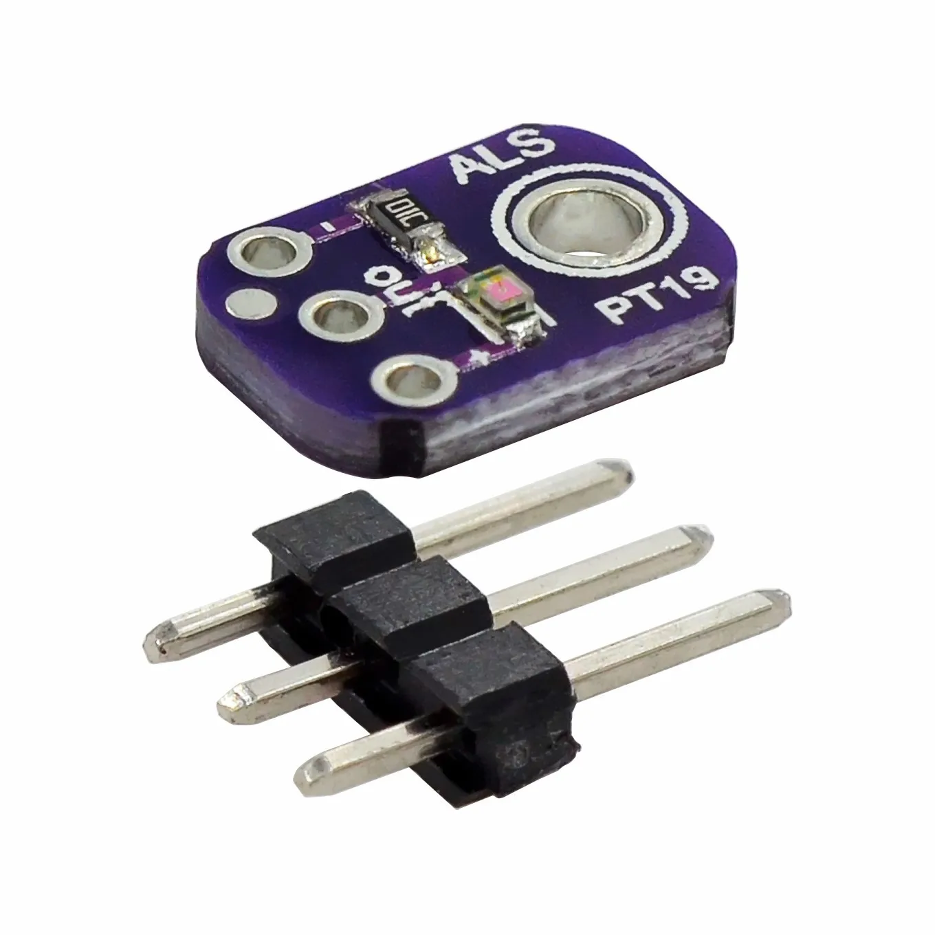 ALS-PT19 analogowy moduł czujnika światła o wysokim zakresie dynamiki tabliczka zaciskowa czujnika światła dla Arduino 2.5V-5.5V moduł czujnika światła UV
