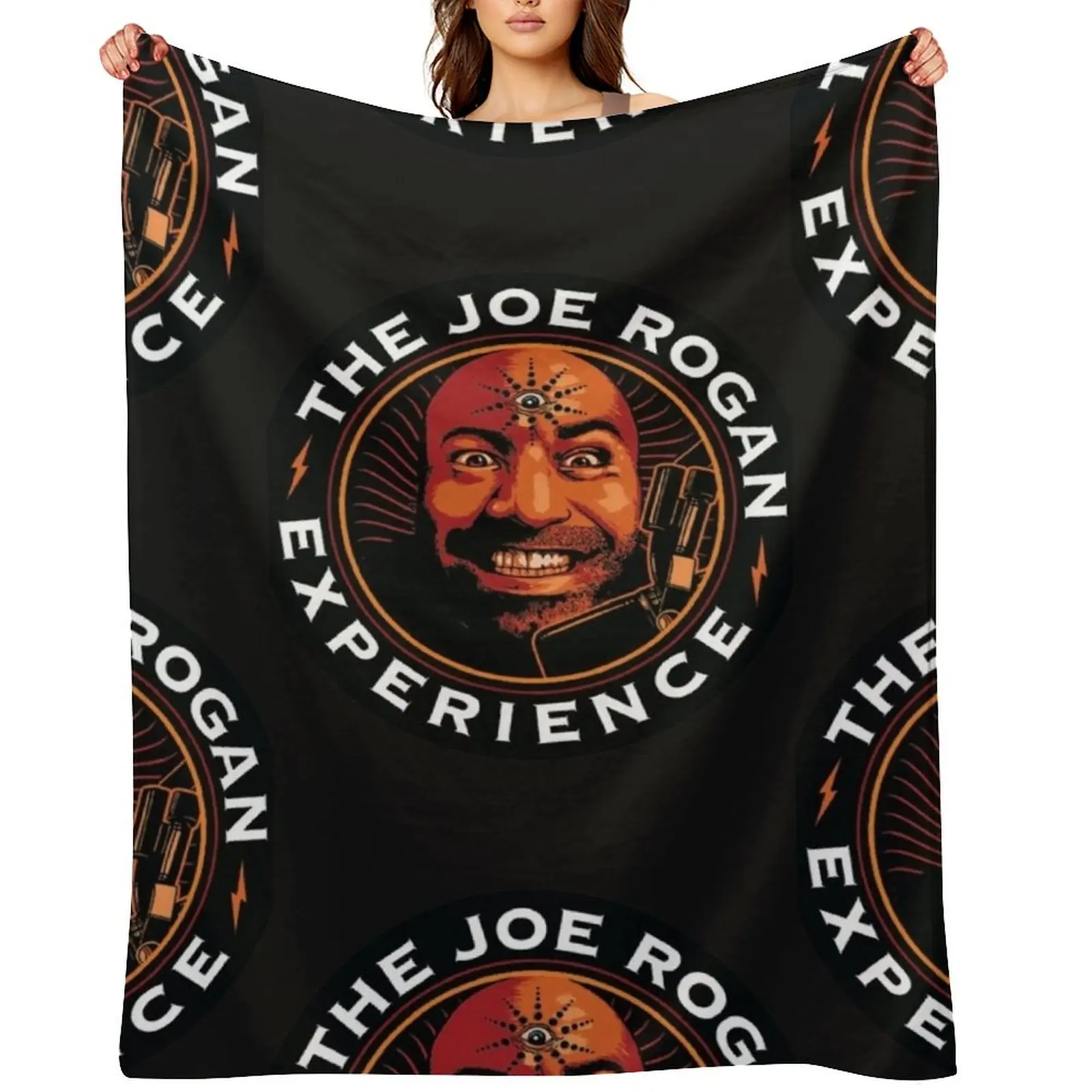 

JRE Joe Rogan Experience Podcast Logo Classic Throw Blanket Hairys decorative Bed Bed Fashionable Blankets