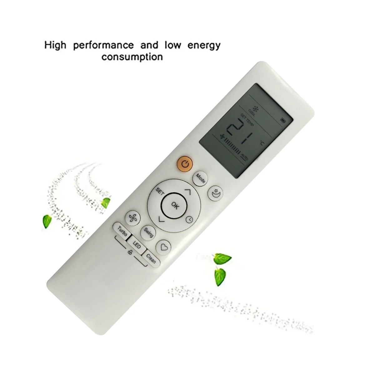 A57G-Control remoto de aire acondicionado para aire acondicionado Midea RG10B(B) BGEF Control remoto de repuesto