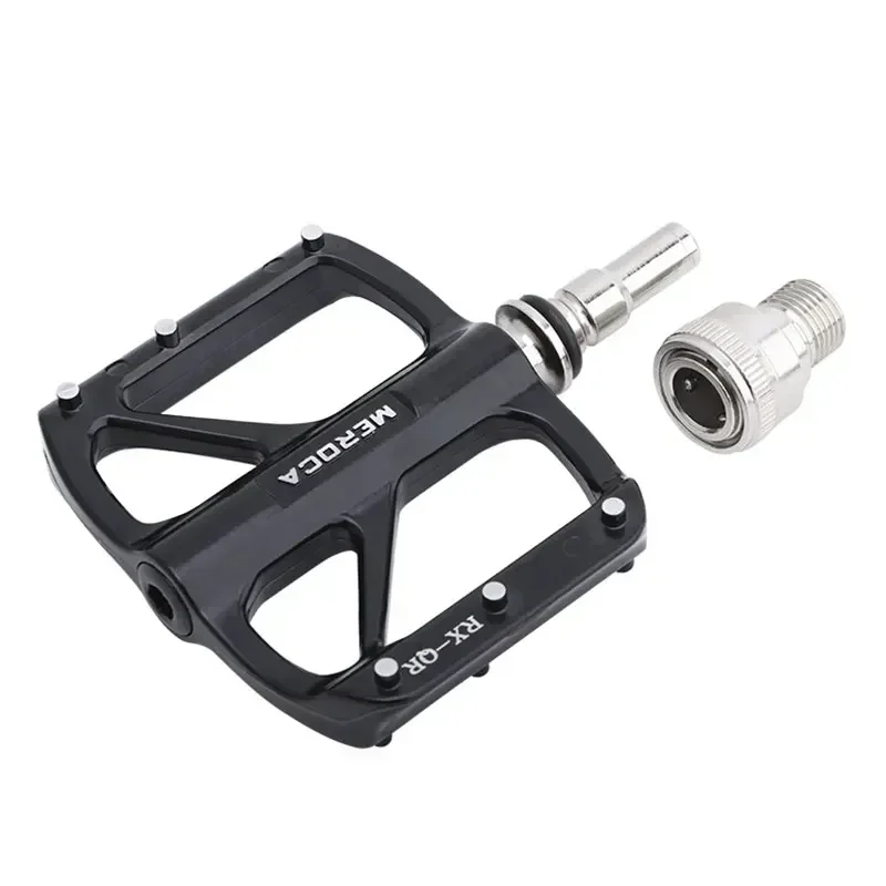 Bicycle Quick Release Pedal Seal 3 Bearing Ultra-light Aluminum Alloy MTB Road Bicycle Non-slip For Brompton Bike Pedals