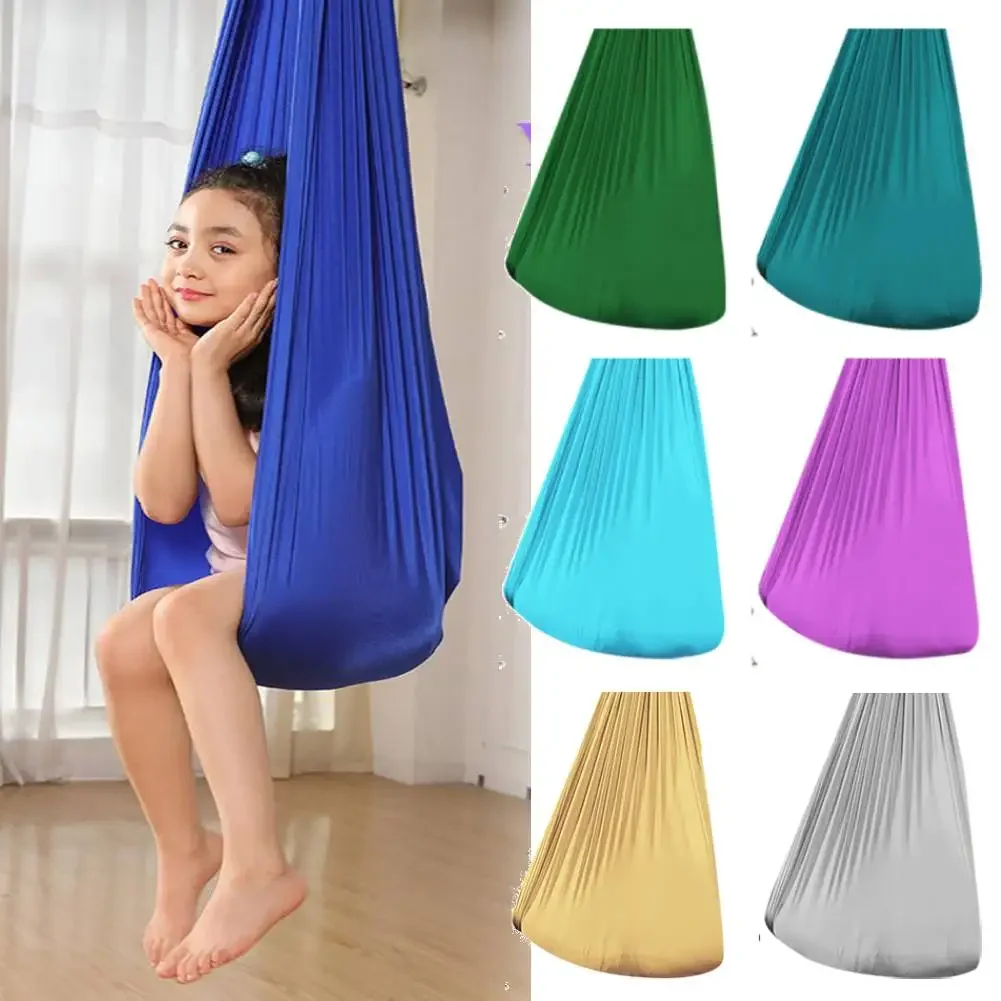 

Сенсорные качели, успокаивающие компрессионные качели, гамак, лечебные и расслабляющие обнимашки, сенсорные качели для аутизмов, Asperers, СДВГ