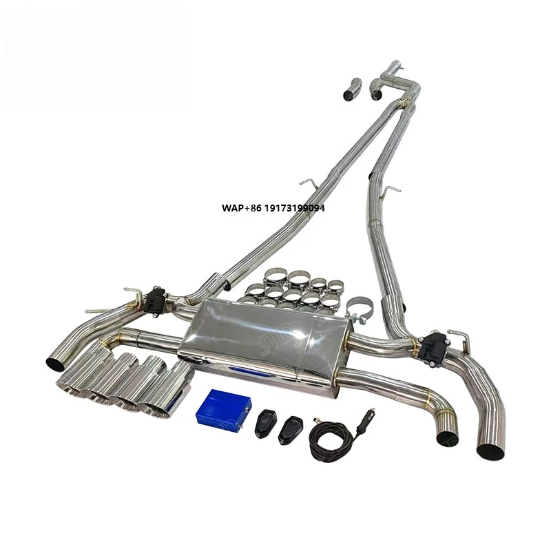 

Performance 304 Stainless Steel Exhaust Valved Catback for 5 Series G30 540I B58 Exhaust System