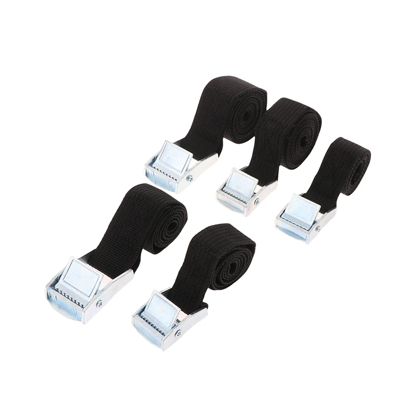 AliExpress NONE Buckle Tie-Down Belt Cargo Lashing Straps For Car Motorcycle Bike With Metal Buckle Tow Rope Strong Ratchet Belt For Luggage Bag