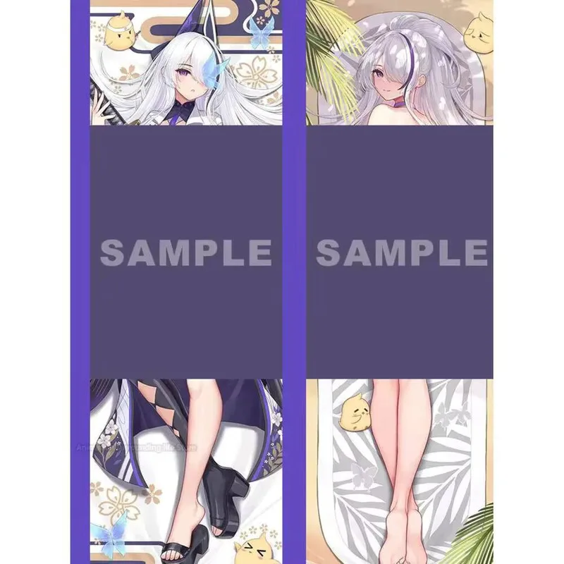 Azur Lane أنيمي unzen 2WAY Dakimakura وسادة حالة العناق.. Otaku وسادة مقعد غطاء وسادة