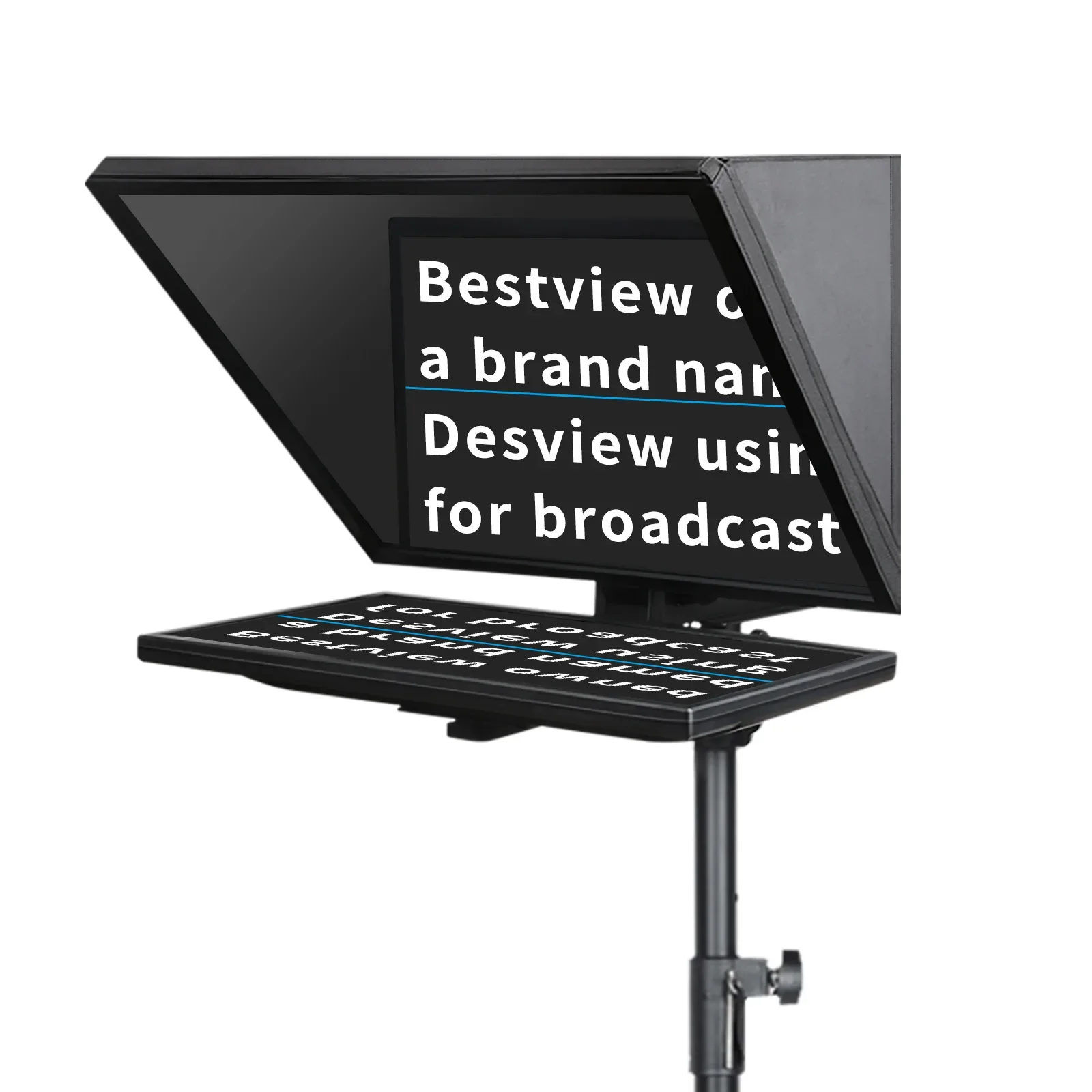 

Desview T22 Broadcast Teleprompter with 21.5 Inch Full HD Reversing for Studio Professional Teleprompter