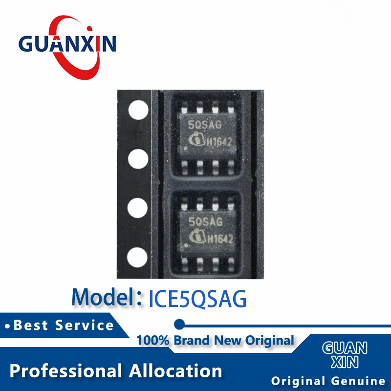 

100% New ICE5QSAG ICE5QSAGXUMA1 Marking 5QSAG SOP-8 ICE5Q