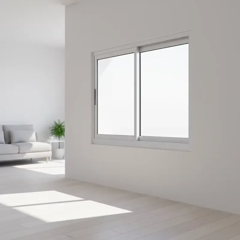 Modern Aluminum Sliding Glass Window with Roller Blind and Folding Screen Soundproof Exterior Use