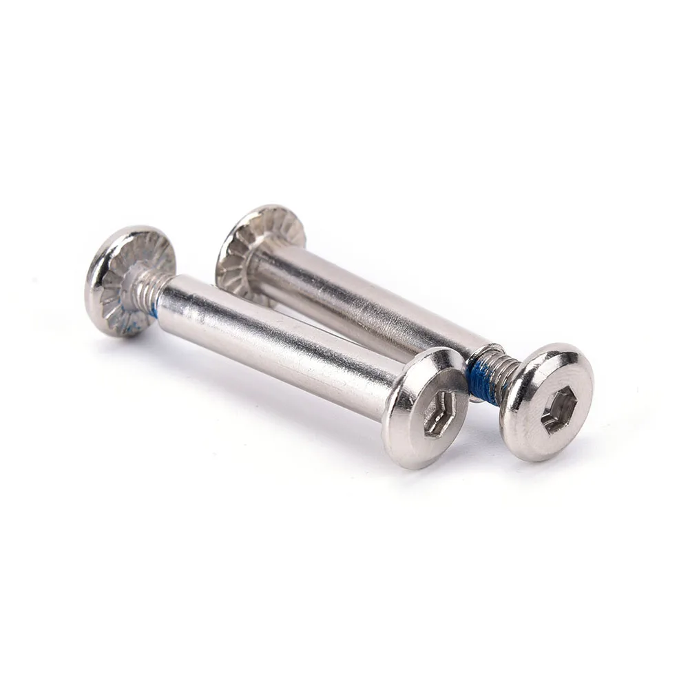 New【8Pcs/set Inline Roller Axles Blades Screws Skate Wheel Bolts For Skate Shoes】 view 4