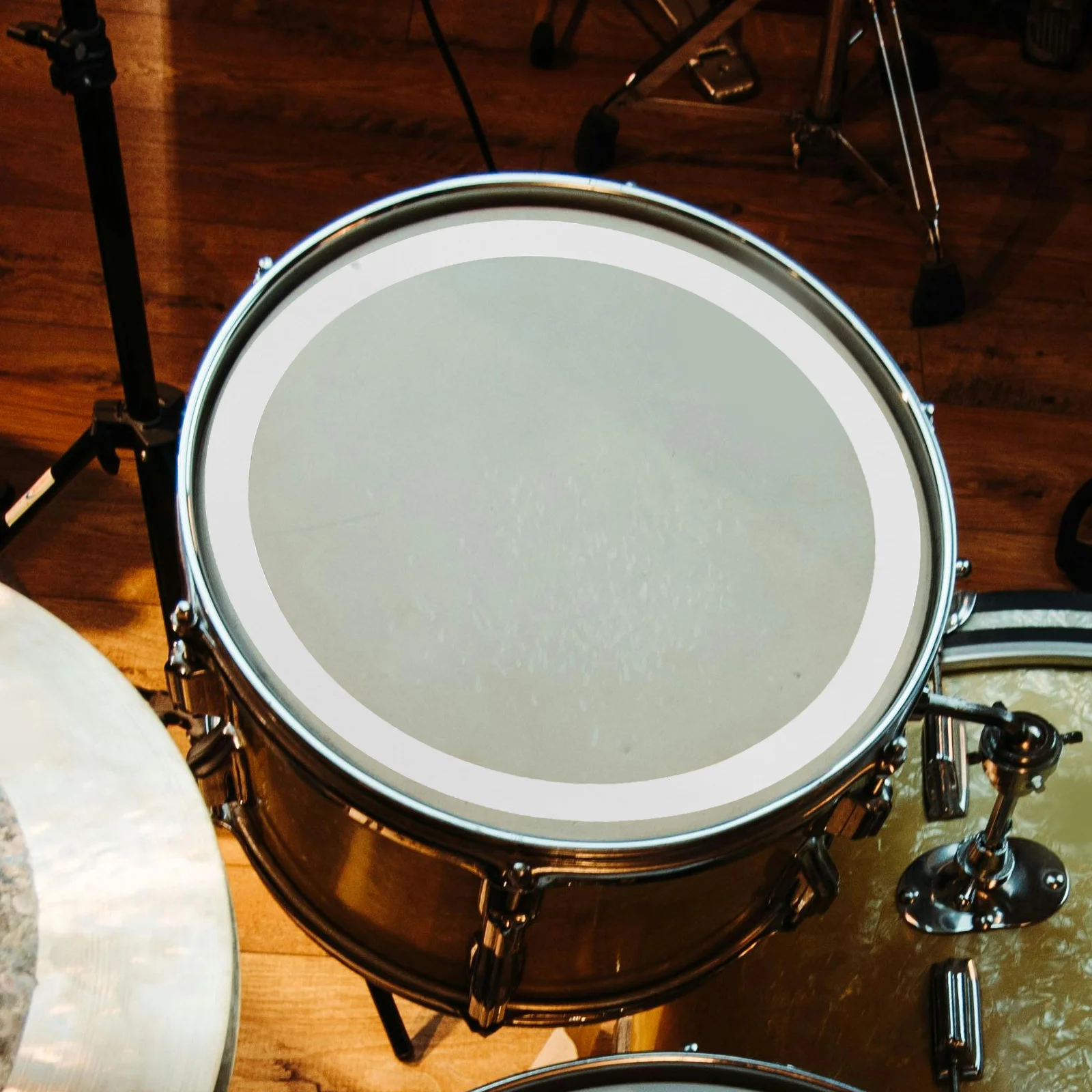 

4pcs Snare Mute Ring Premium Durable Portable Drum Practice Pad For Drum Kit Parts Tone Control Accessories Supply