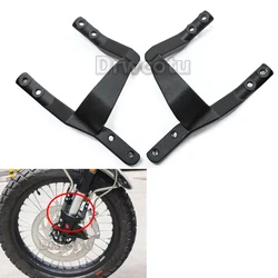 Motorcycle Front Fender Bracket Blocking Panel Support Mud Tile Plate Iron Frame Support For FB Mondial HPS 125 Hipster HPS125