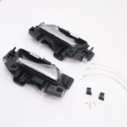For Peugeot Citroën Original Interior Door Handles Mood Lighting Light Blue 308 3008 5008 (some years)