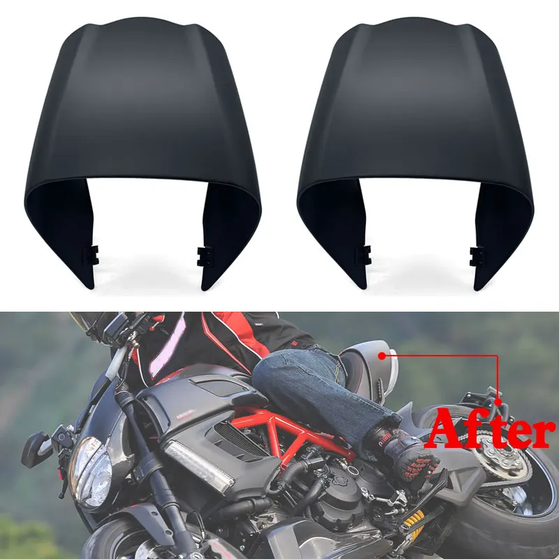 The New For Ducati Diavel 2011-2016 2017 2018 Motorcycle Rear Pillion Passenger Hard Seat Cowl Cover Section Fairing Accessories