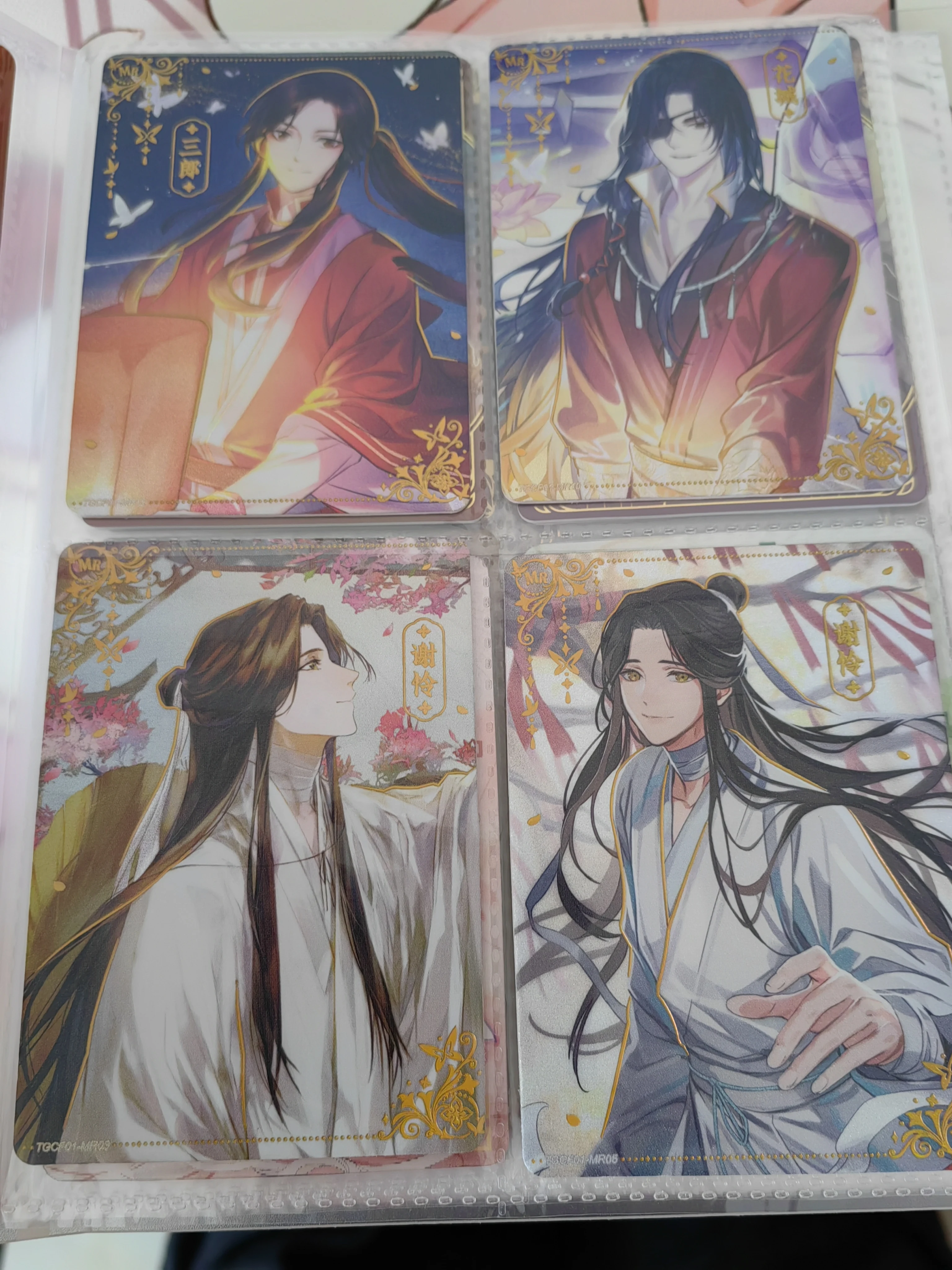 بطاقة أصلية.fun Heaven Official's Blessing Series بطاقات التداول الخيال تأثيري بطاقة كلاسيكية طبعة محدودة شخصية كرتونية