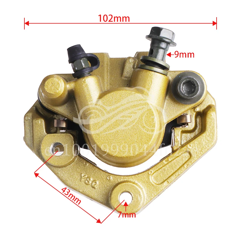 Zacisk hamulca do Yamaha Jog BWS100 YW100 BWS50 YW50 Zuma 50cc MBK Booster 100cc 3XG-F580T-01 2NA-2580T-00