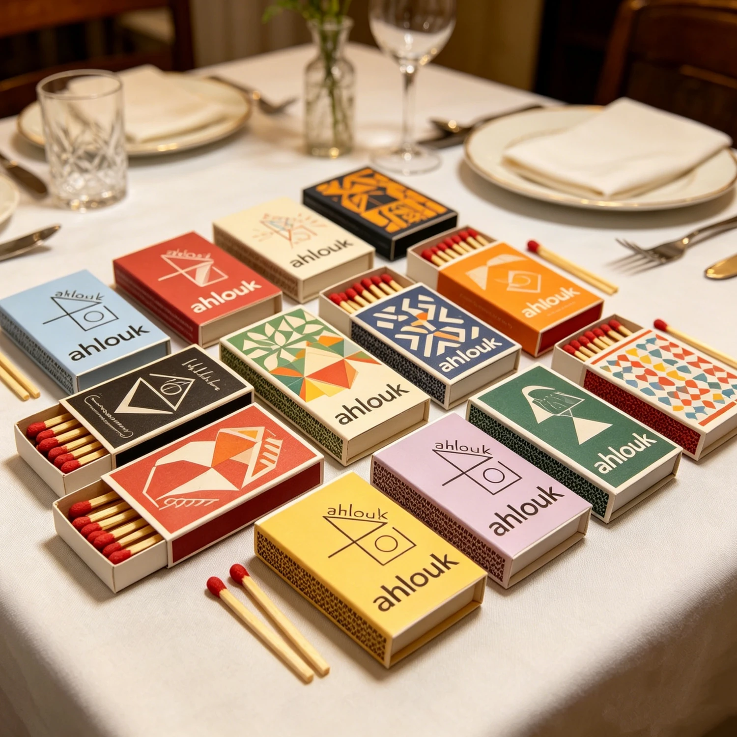 

Personalized Wedding Decorative Favours Matchboxes, Custom Safety Match boxes, Beautiful Wedding Supplies
