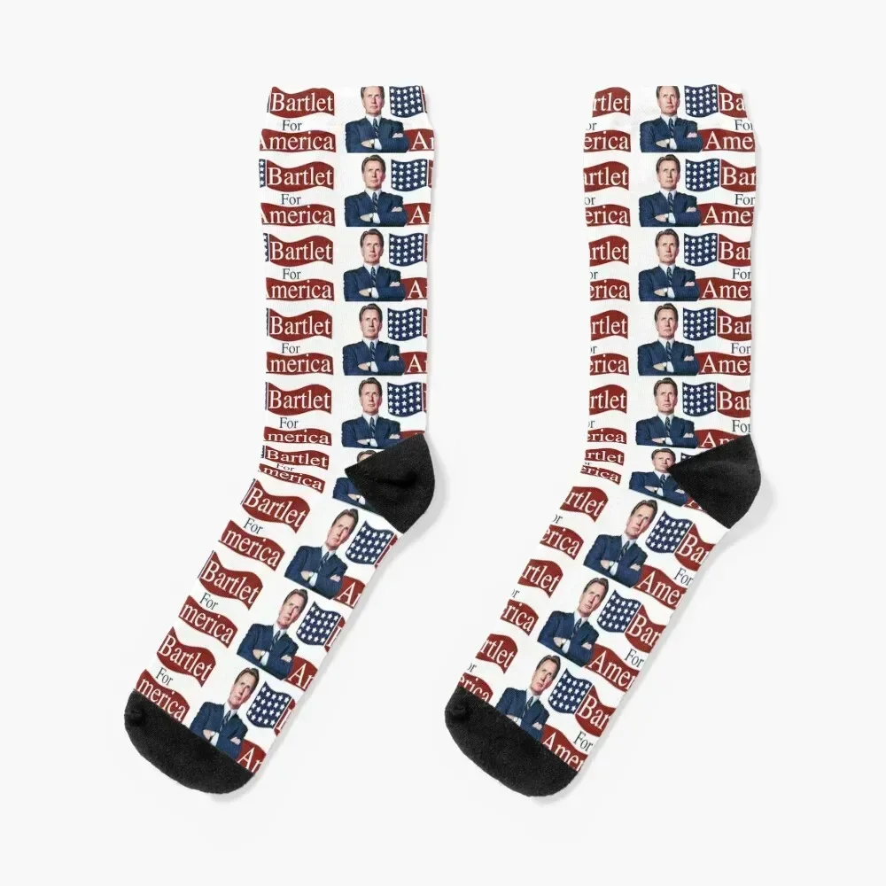 Bartlet for America Socks colored hip hop Thermal man winter winter thermal Man Socks Women's