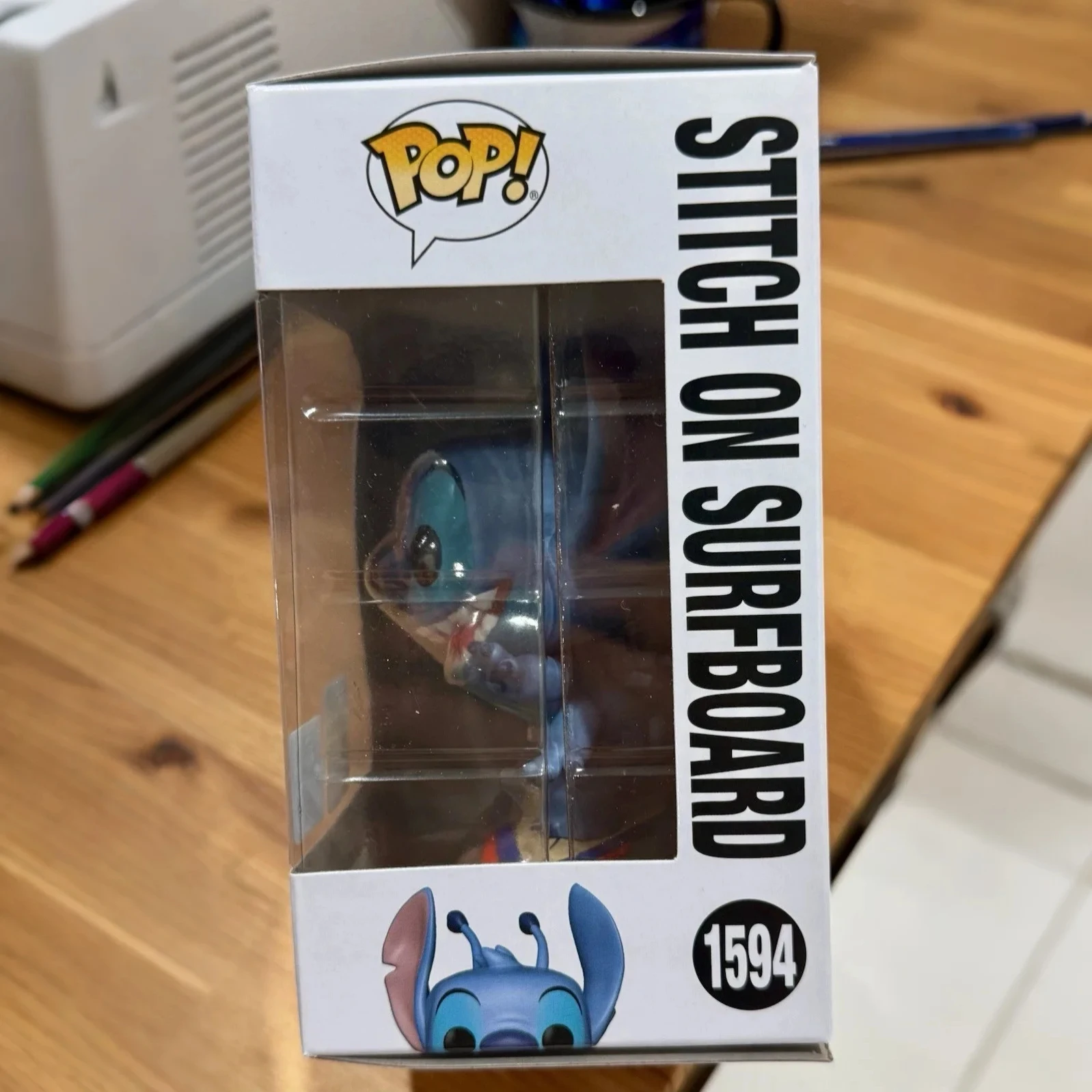 Disney Anime Figure Stitch on Surfboard 1594 FUNKO POP Lilo & Stitch 2025 Summer Convention Collectible Limited Edition Toy Gift - Image 7