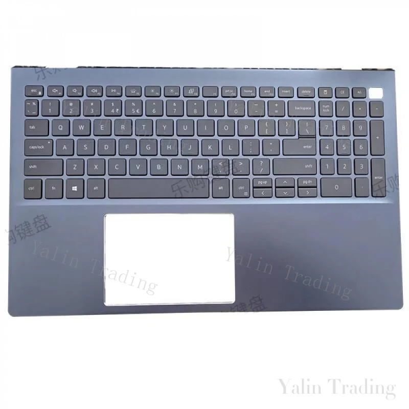 XX+0P93G9 Reposamanos con teclado retroiluminado azul US para Dell Inspiron 5501 5502, pieza de repuesto para portátil