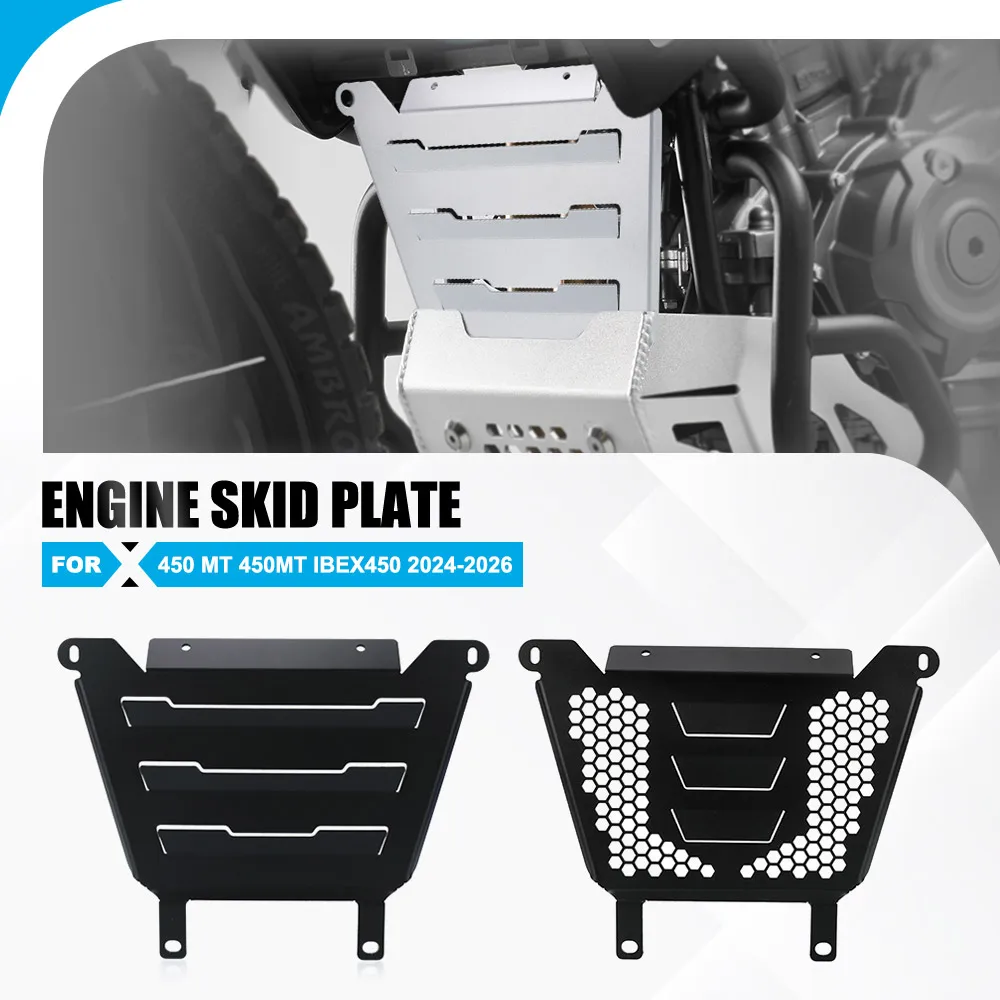 

For CFMOTO 450 MT CF MOTO 450MT IBEX450 2024 2025 2026 Motorcycles Engine Skid Plate Cover Crap Flap Skidplate Protection