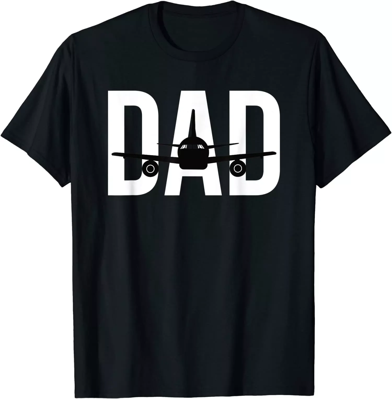 Funny Airplane Pilot Dad Gift Aviation Lover Unisex T-Shirt