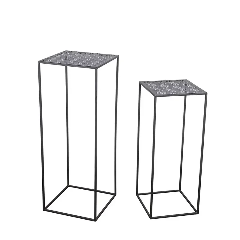 Multi Tier Metal Plant Stand Indoor Outdoor Flower Pot Holder Shelf for Garden Balcony Home Decor Storage Rack Display Unit