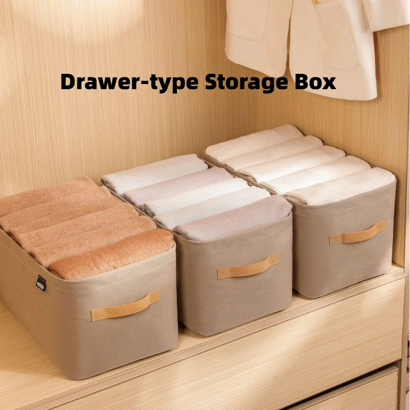 

Home & Garden Drawer Storage Box Wardrobe Organizer Thick Desktop Clothes Storage Box Home Organizer