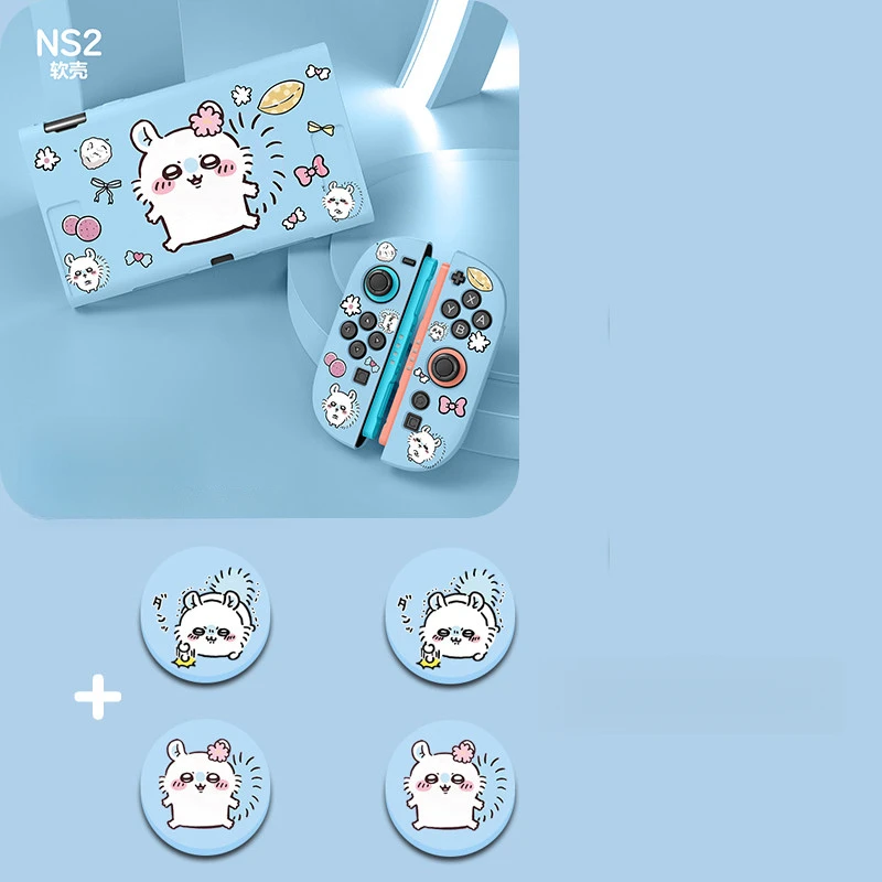 Kawaii Chiikawa Soft Protective Case for NS Switch 2 Anime Usagi