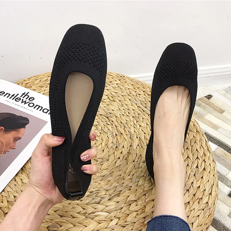 Women\'s flat shoes fashionable hollow out anti slip rubber sole casual shoes 2023 new model