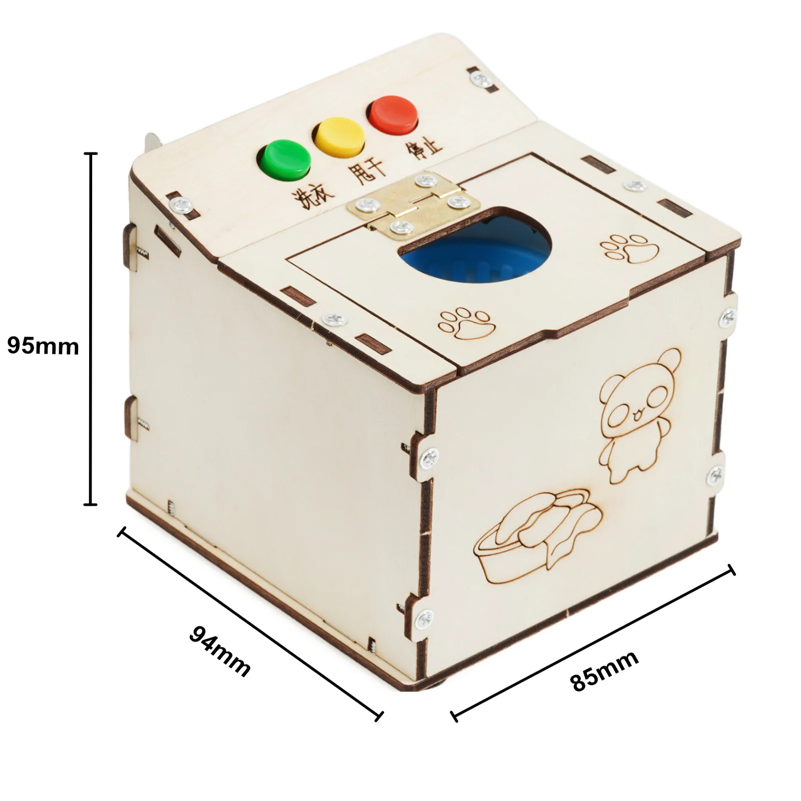 DIY Laundry Washing Machine Model Teenager Science Toys Assembled Experiment Material Kits for Kids Educational Toys for School