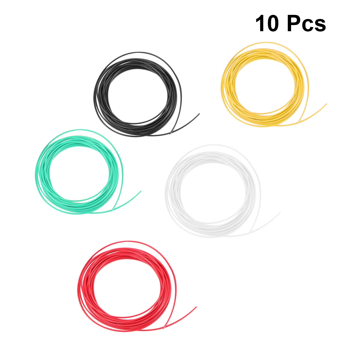 5Pcs 1.75mm Pla Filament for 3D Printing Pen Refills High Temperature Resistance Toughness Smooth Extrusion 3D Printer Material