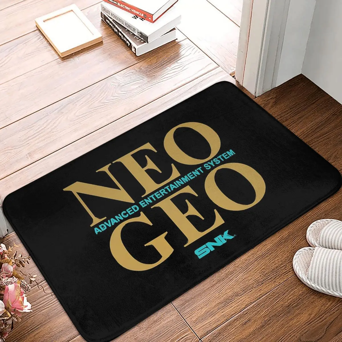 Neo Geo Logo Neogeo Arcade Anti-slip Doormat Floor Mat Washable