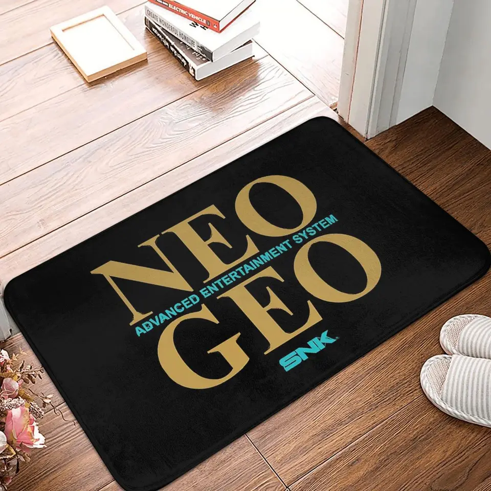 Neo Geo Logo Neogeo Arcade Anti-slip Doormat Floor Mat Washable