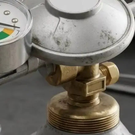 30 For mbar Pressure-Reducing Valve Designed for Consistent Low-Pressure Regulation in Lab and Industrial Settings