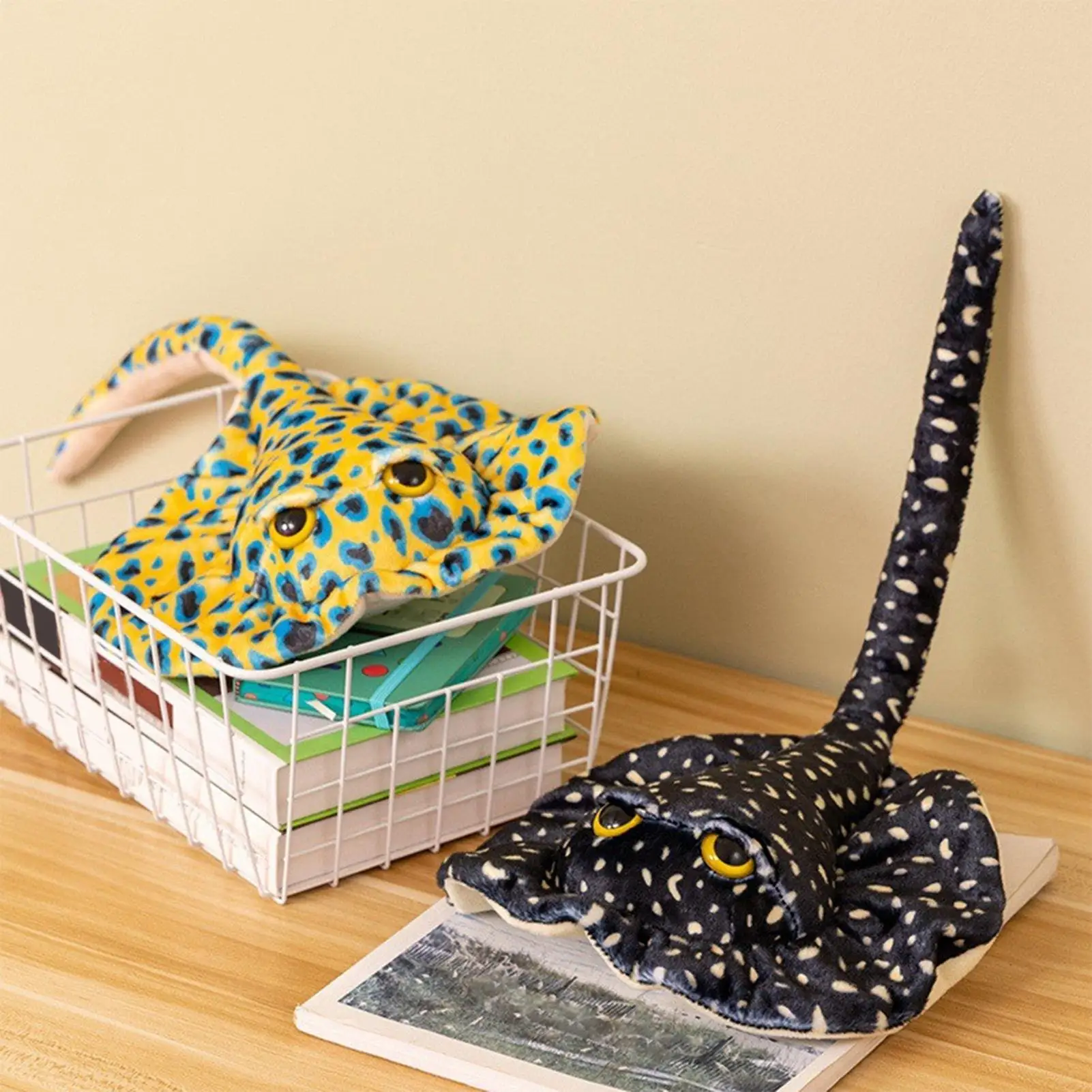 Stingray animaux en peluche animaux en peluche de mer jouets en peluche simulé océan rayon en peluche modèle Nature sauvage jouet en peluche doux