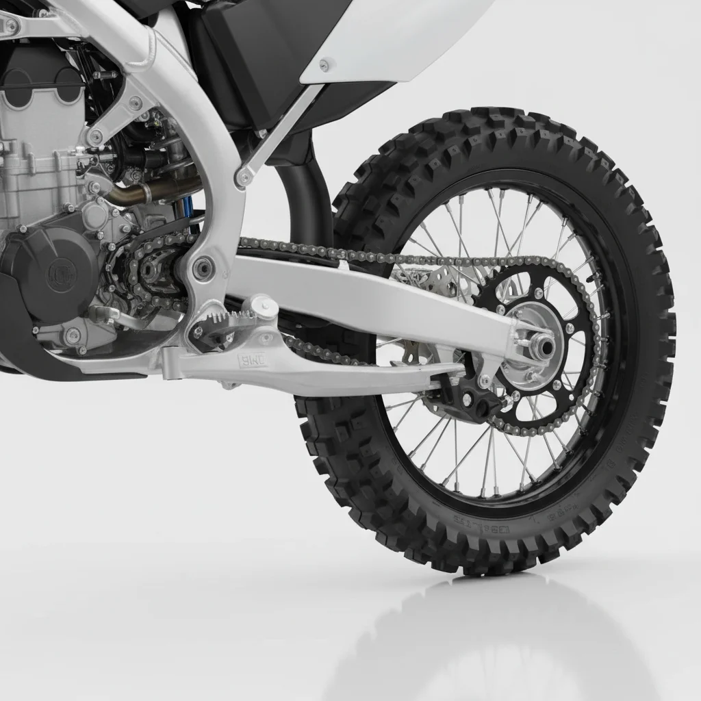 Aluminum alloy motorcycle swingarm off-road vehicle rear flat fork suspension for general modification/upgrade