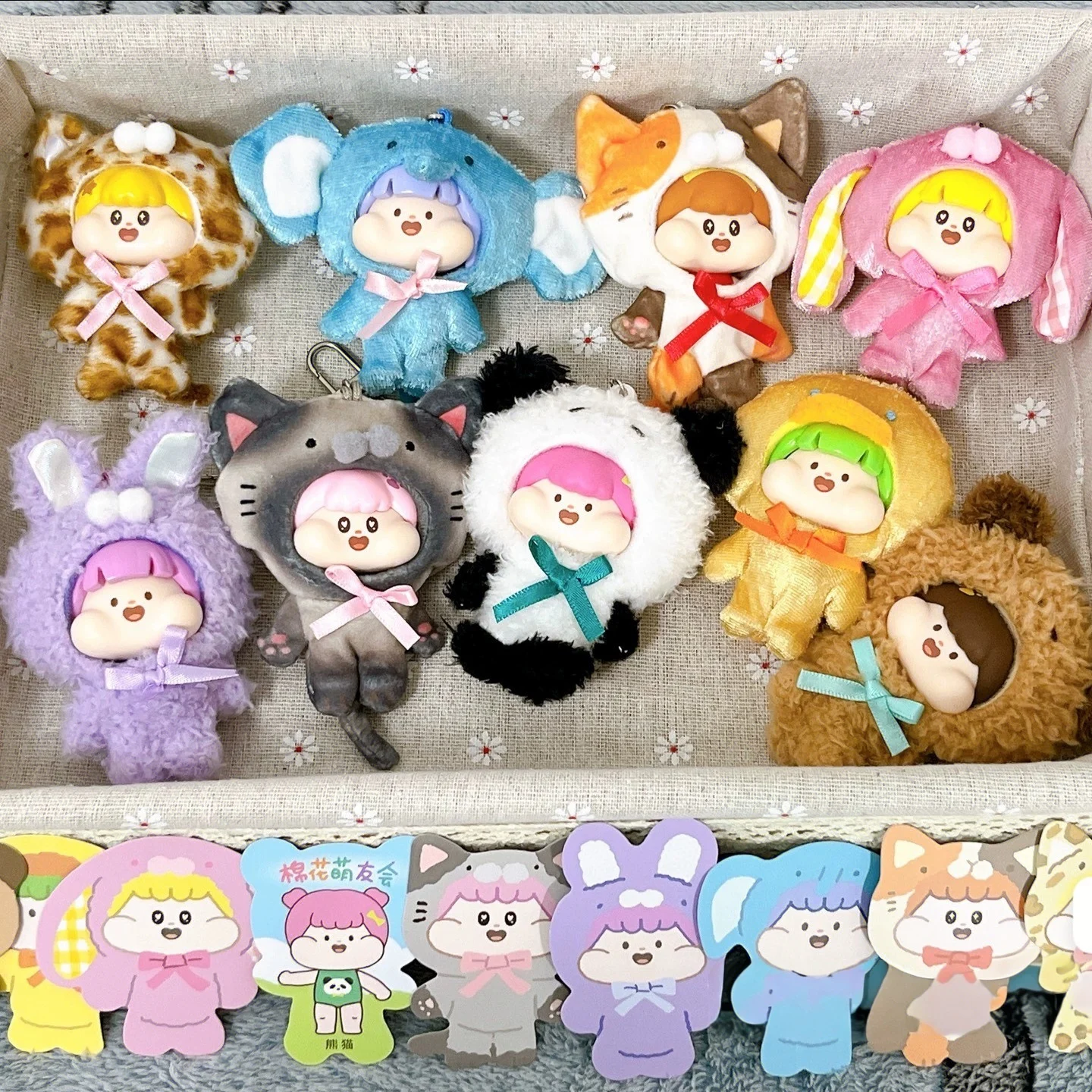 

Оригинальный точечный фрикаделька, фрикадельки, хлопок, милые друзья, клуб, серия животных, модная игра, слепая коробка, сумка, подвеска, кукла, орнамент, подарки, игрушка