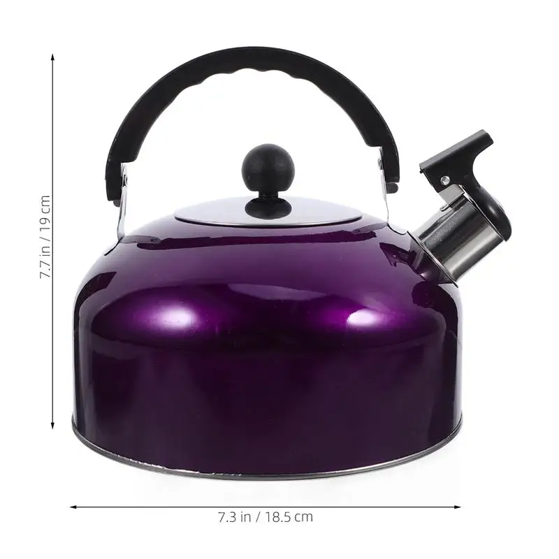 Kettle for Boiling Water Whistle Stainless Steel Whistling Camping Gas Top Boiled