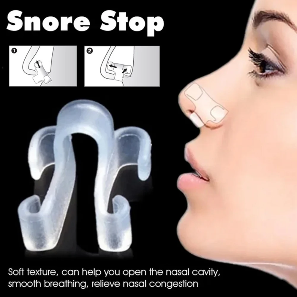 

1/3/5/10PCS Sleeping Aid Healthy Care Anti-Snoring Device Snore stop Anti-Snoring Apnea Nose Breathe Clip Stop Snore Device