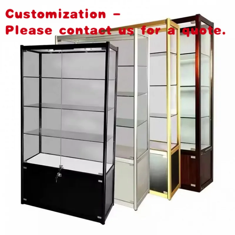 

custom.Factory Customized Modern Shopping Mall Wine Shop Glass Display Showcase