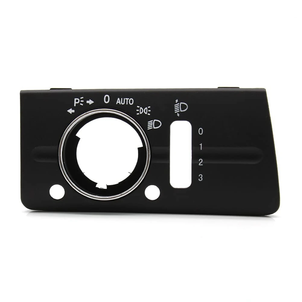 Car Dashboard Headlight Head Light Lamp Switch Cover Panel Trim for Mercedes Benz W211 E Class 320 350 550 2003-2008(C)