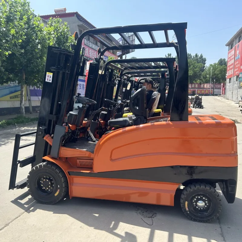

【Hot】China Manufacturer Full Electric Forklift 4 Wheels Truck on Sale 2023 New Products