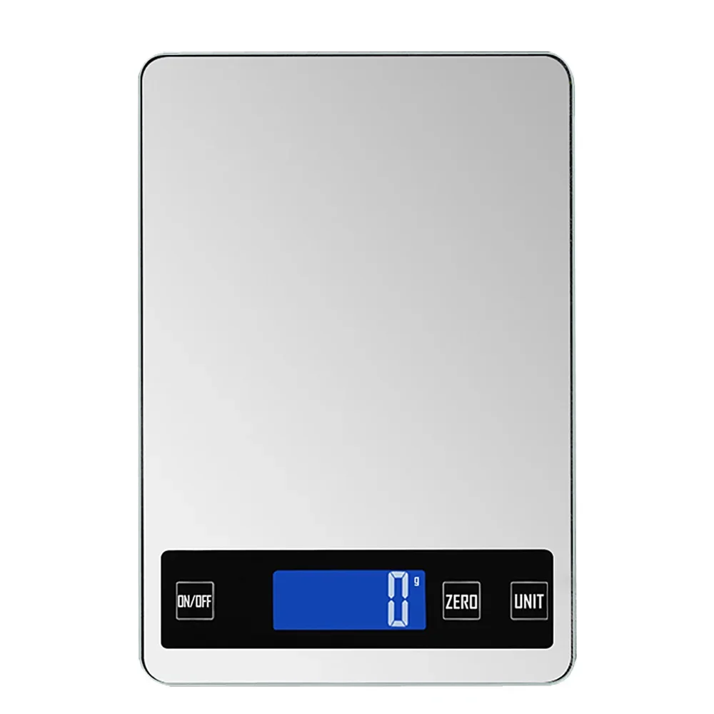 Household Roasted Coffee Kitchen Scale Cross-border Smart Food Scale 15kg Food Gram Stainless Steel Electronic Scale