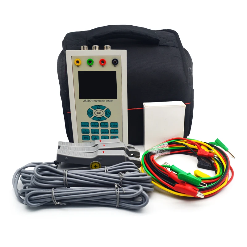 NCEL JS2001 Three-Phase Power Harmonic Tester Measures Frequency Deviation Voltage Deviation Voltage Fluctuation Flicker Power