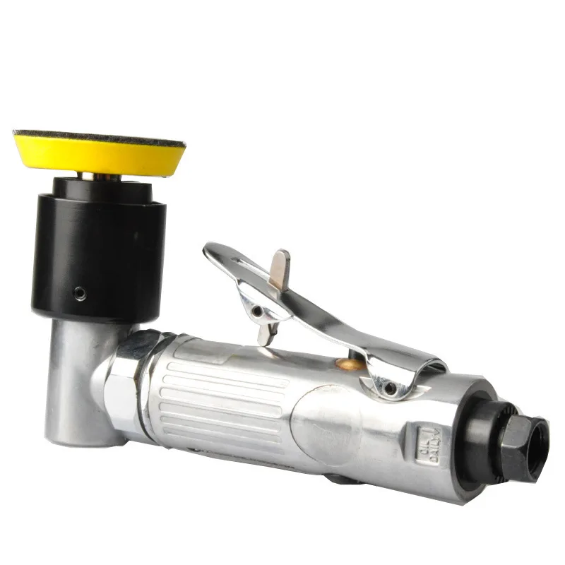Pneumatic 2 Inch Angle Grinder for Automotive Sanding Polishing and Wood Finishing Compact Eccentric Design for Accurate Results