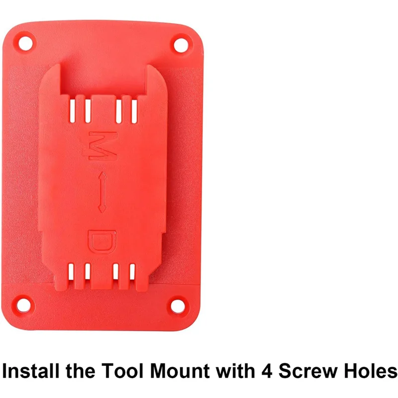 12Packs Tool Holder For M18 & For 20V,Wall Mount Drill Holder With 48 Screws Easy Install-ABGL