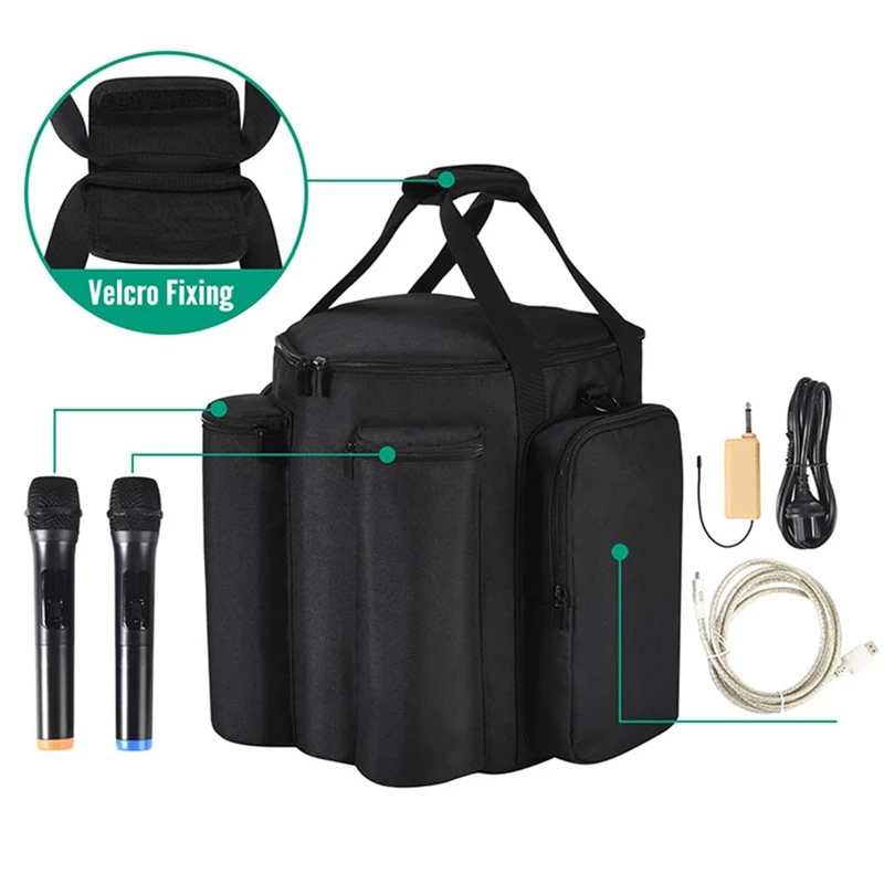 Carrying Storage Bag Large Capacity Carry Case Portable Handbag Speaker Accessories For Bose S1 PRO