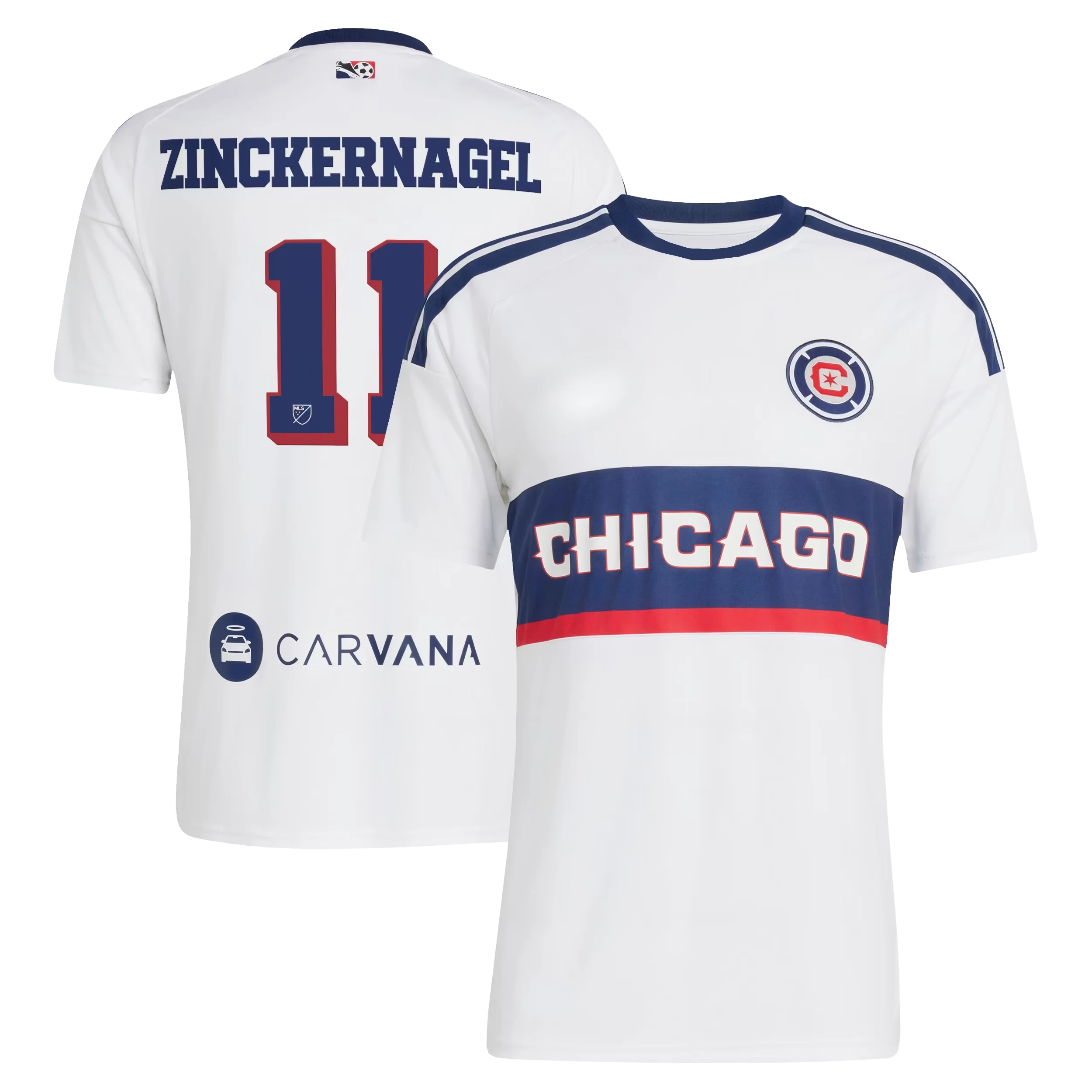 Chicago Fire Lewandowski 9 SpecialEdition 2026 Weißes Fußballtrikot Trendiges Lässiges Schnelltrocknendes Sport-T-Shirt Familien-Set – Detail 4