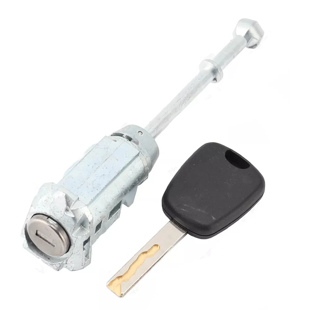 CHKJ-Substituição da fechadura da porta dianteira esquerda do carro, núcleo do fechamento, 2 chaves, Citroen C2, C3, 2002-2010, modificação do carro, ferramentas do serralheiro