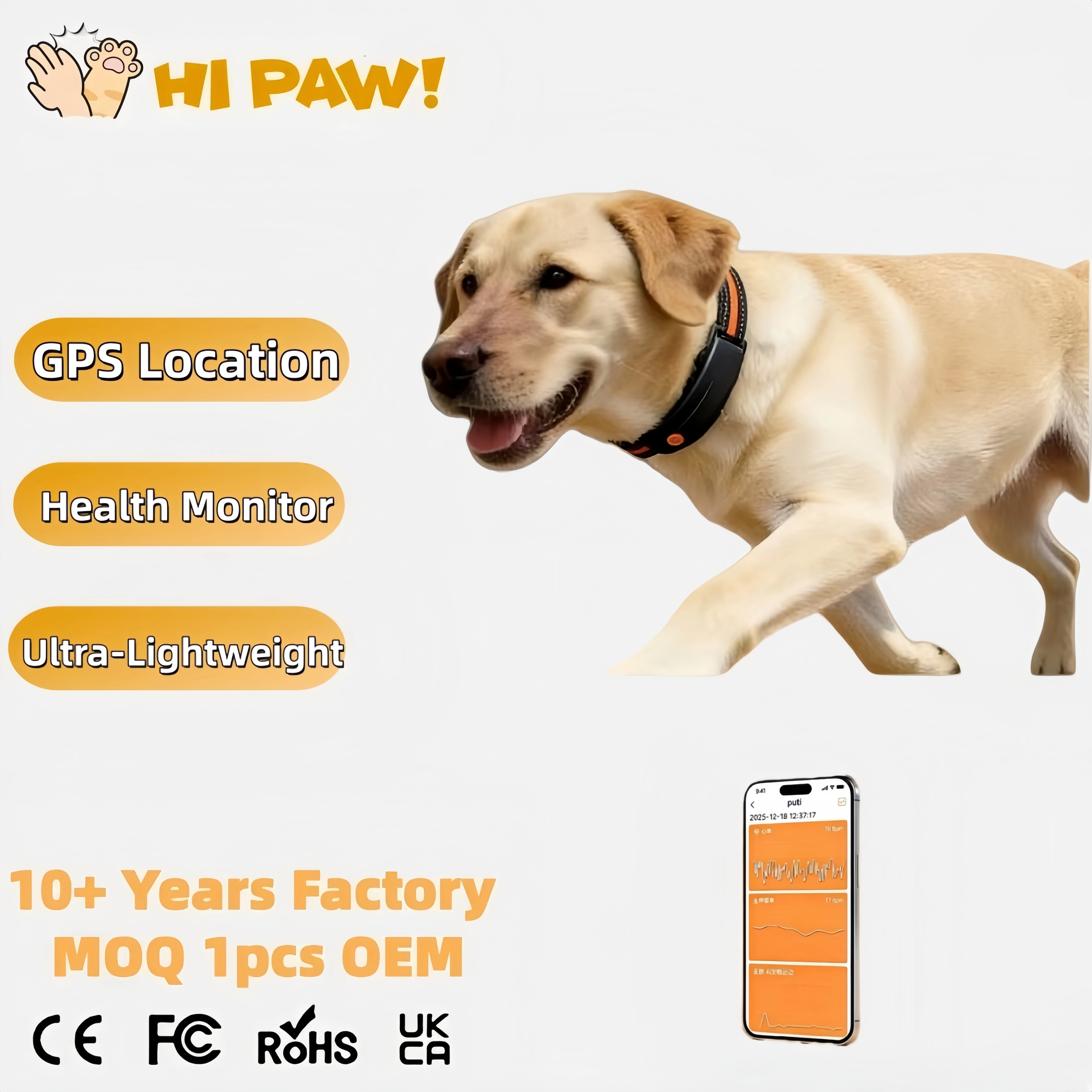 

Виртуальный забор для собак и беспроводная рация с GPS-трекером для отслеживания здоровья собак, кошек и других домашних животных, ошейник-монитор здоровья