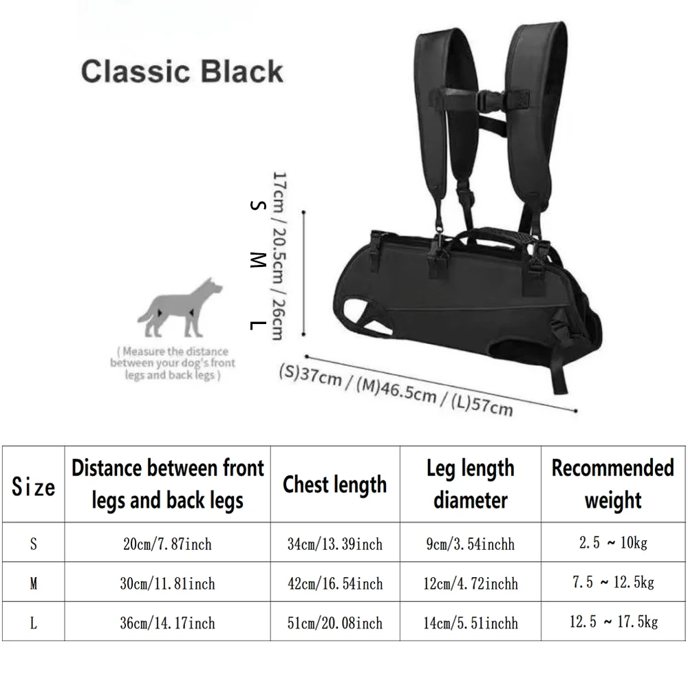 Dog Outdoor Backpack Double Shoulder Hand-Carry, Pet Walking Backpack Portable Breathable Sling Carrier Bag, 1PC